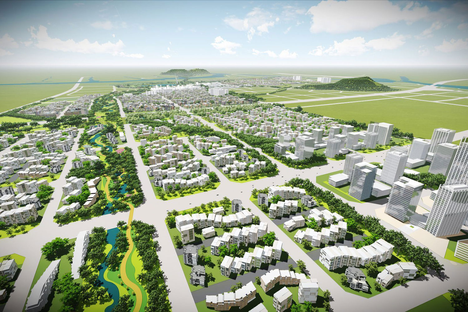 2015 – NT Designs New City in Rural Zhuhai