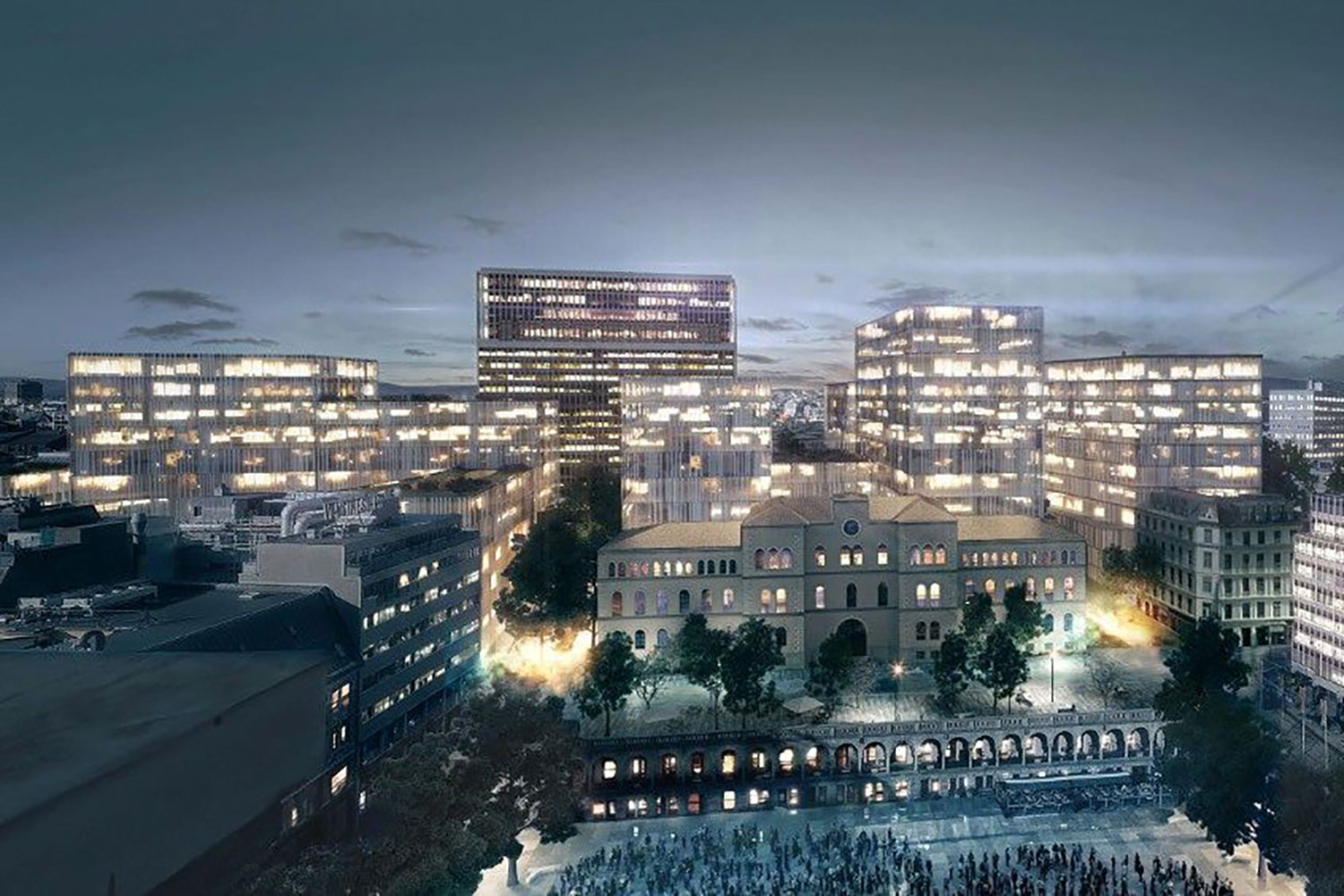 We have been chosen to participate in the prestigious competition to design the national government buildings