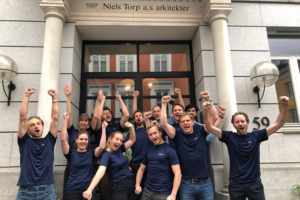 NIELSTORP+ ARCHITECTS PARTICIPATES IN HOLMENKOLLSTAFETTEN 2019!