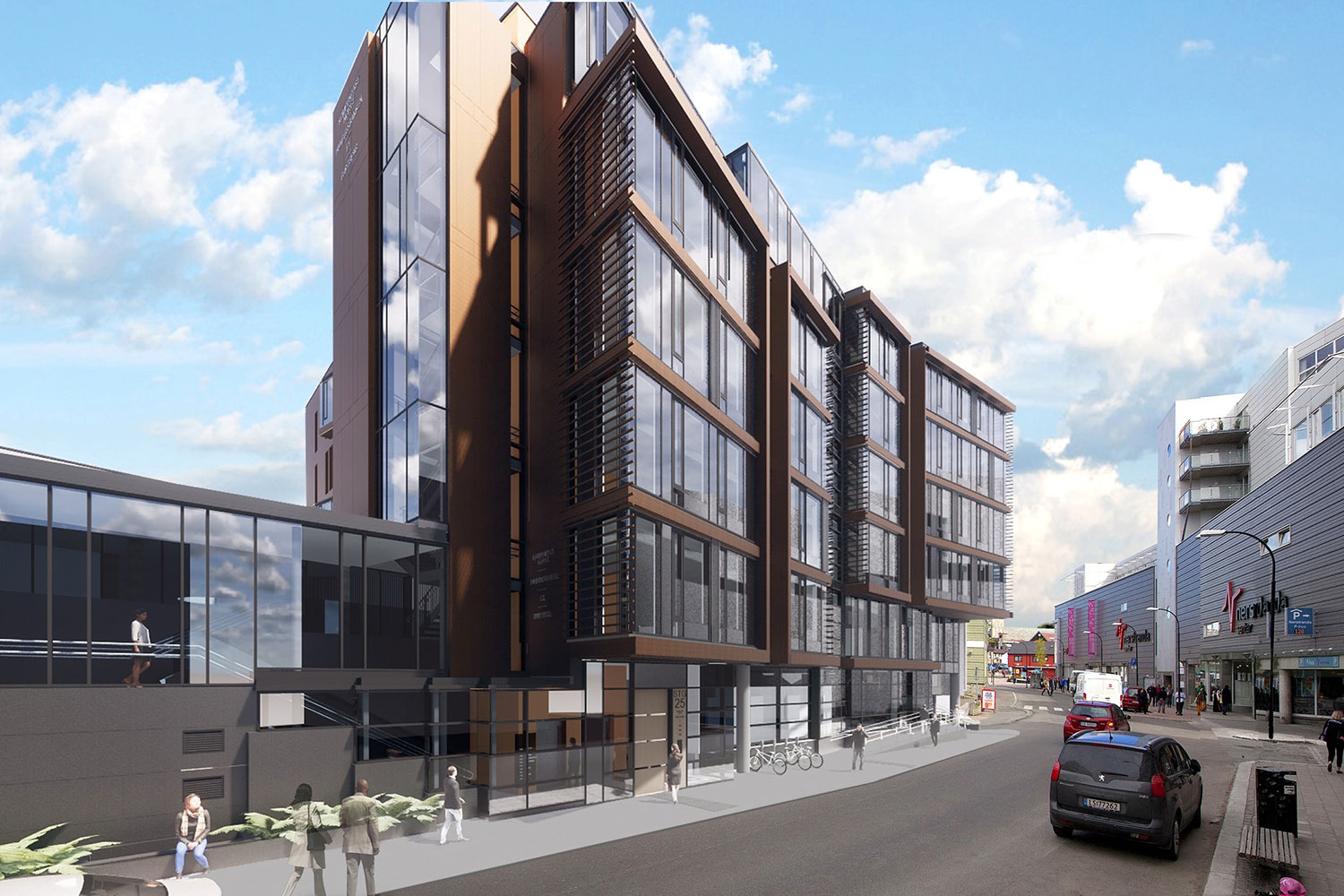 Storgata 25, Tromsø new building designed by us on its way