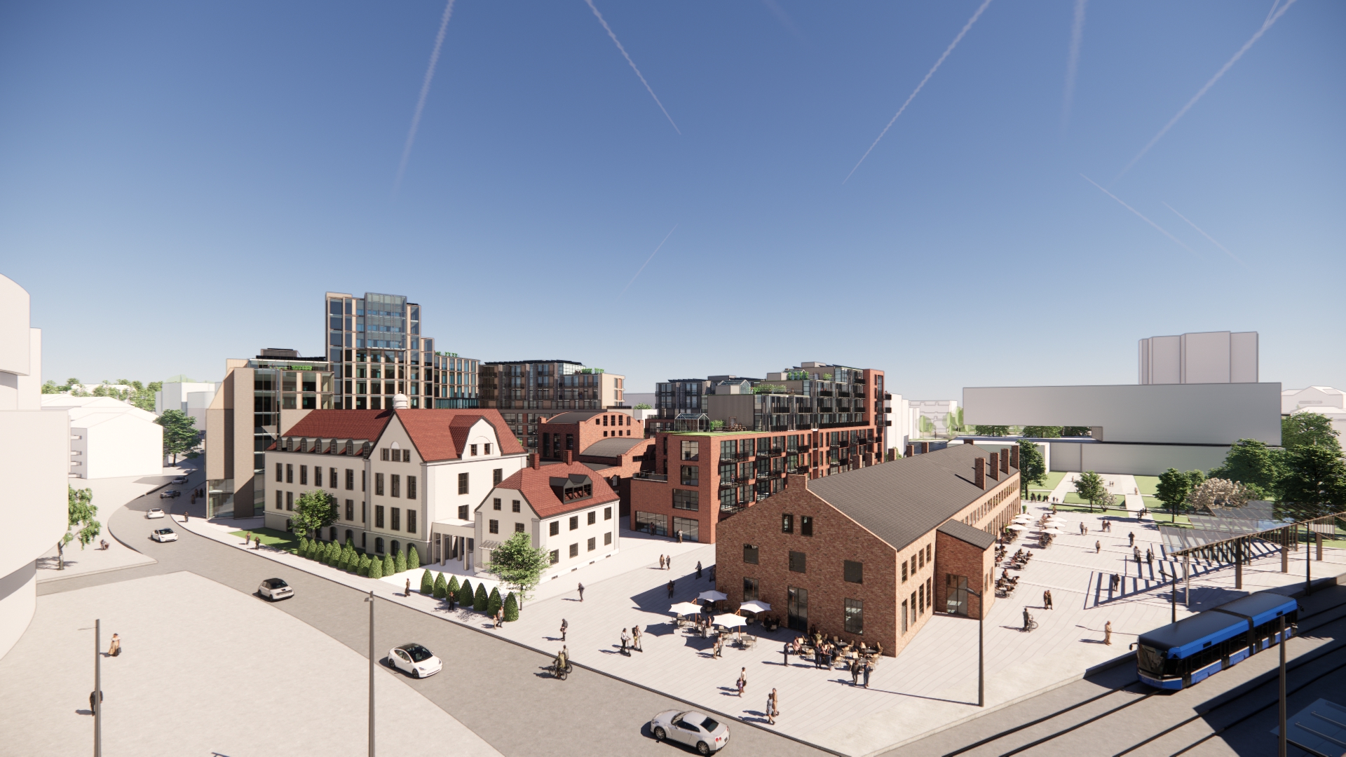 Planforslag til ny bydel på Hoff